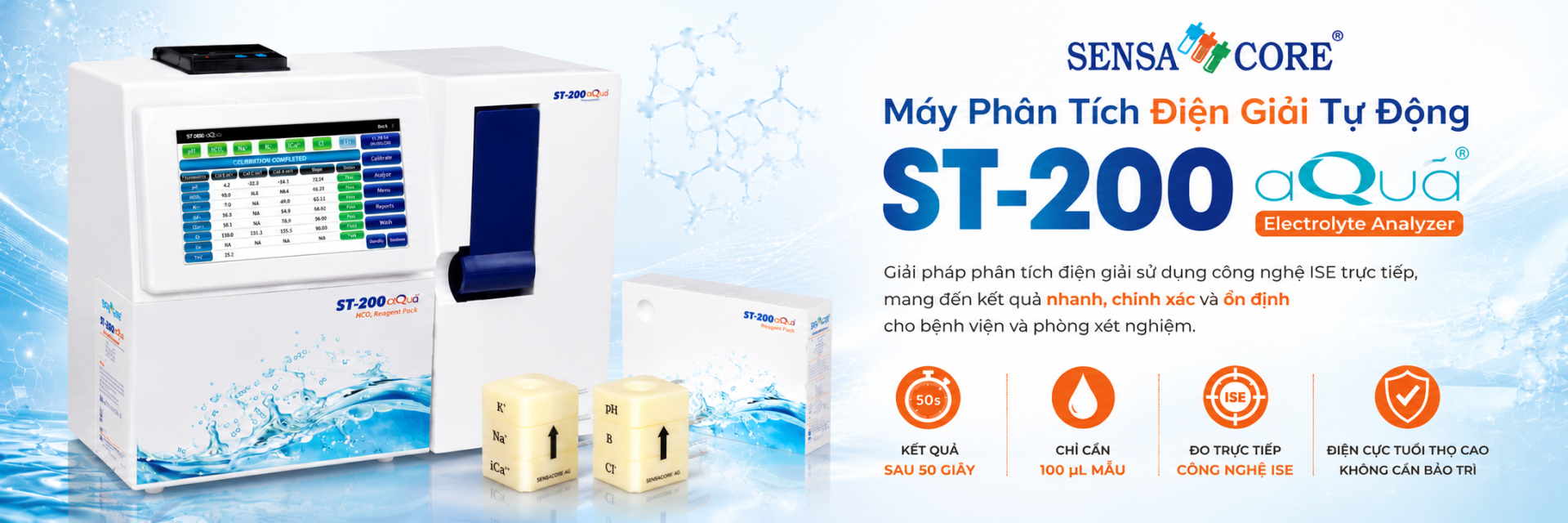 Banner Điện Giải Sensacore